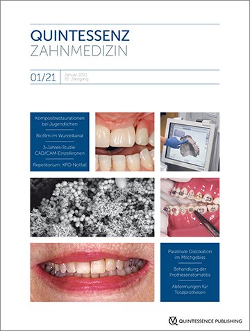 Quintessenz Zahnmedizin, 1/2021