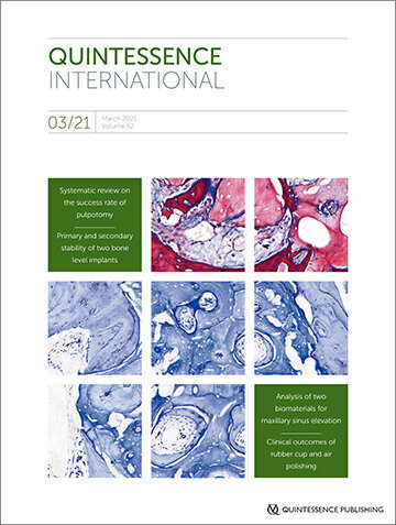Quintessence International, 3/2021