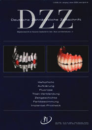 Deutsche Zahnärztliche Zeitschrift, 2/2008