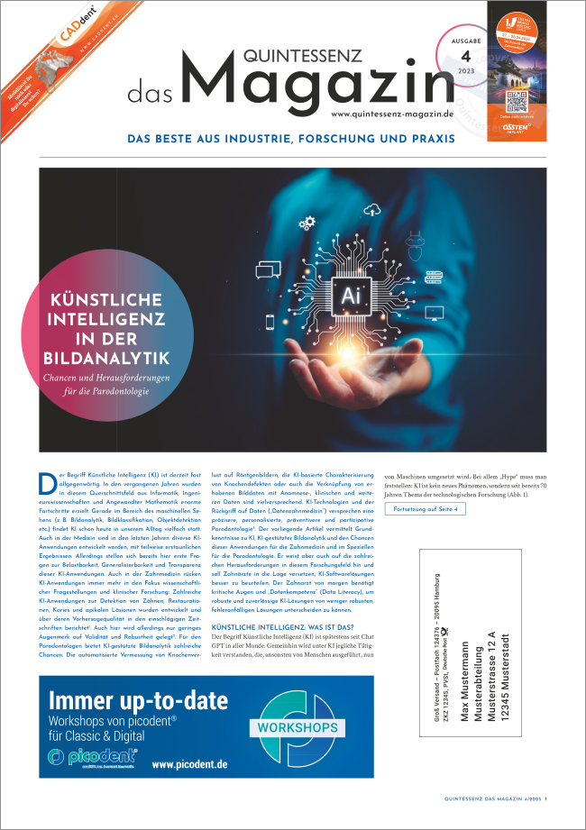 Quintessenz – das Magazin, 4/2023