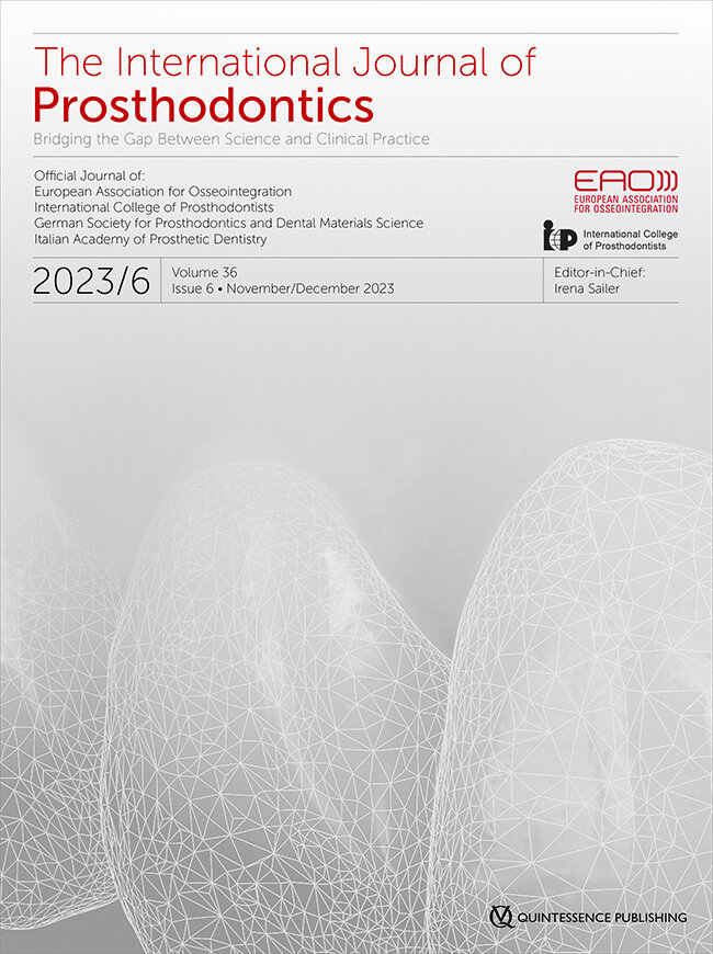 The International Journal of Prosthodontics, 6/2023