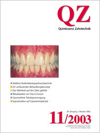 QZ - Quintessenz Zahntechnik, 11/2003