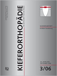 Kieferorthopädie, 3/2006