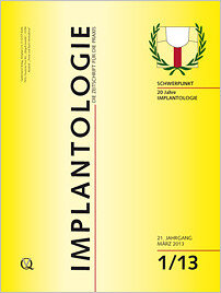 Implantologie, 1/2013
