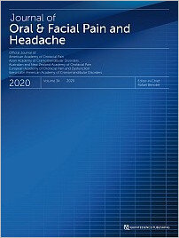 Journal of Oral & Facial Pain and Headache, 3/2002
