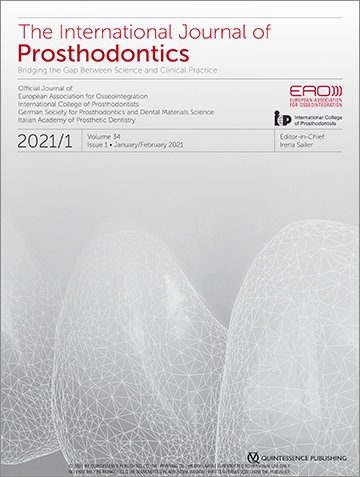 The International Journal of Prosthodontics, 7/2021