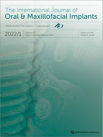 The International Journal of Oral & Maxillofacial Implants, 1/2022
