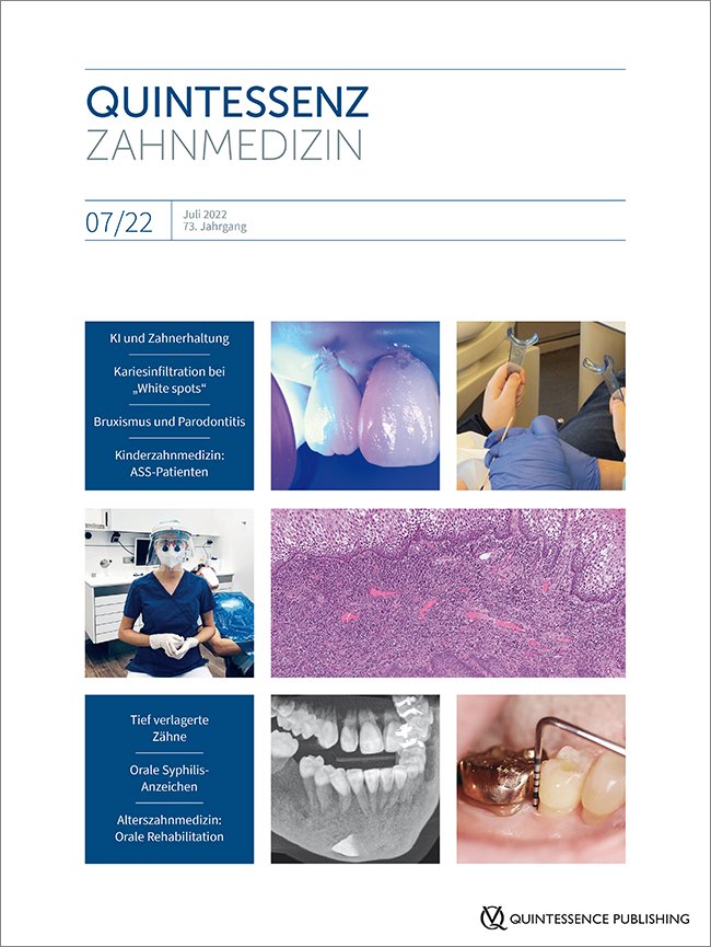 Quintessenz Zahnmedizin, 7/2022
