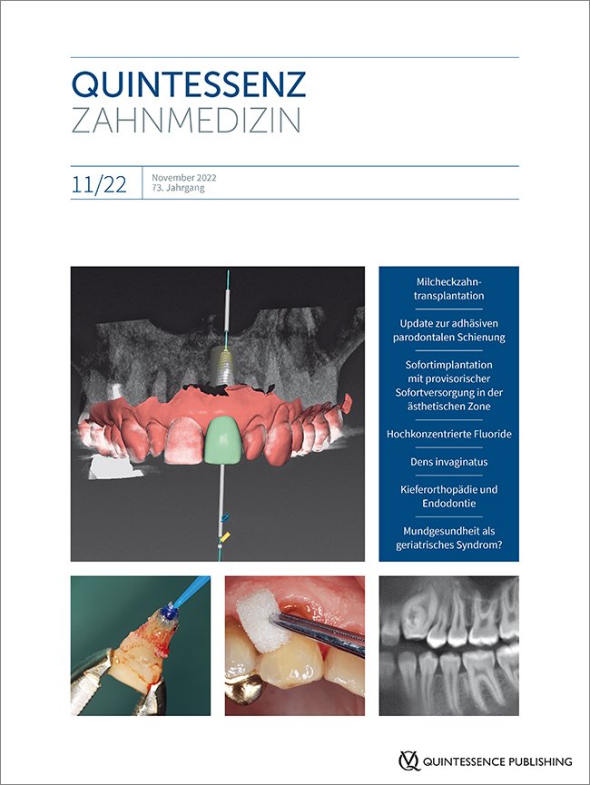 Quintessenz Zahnmedizin, 11/2022