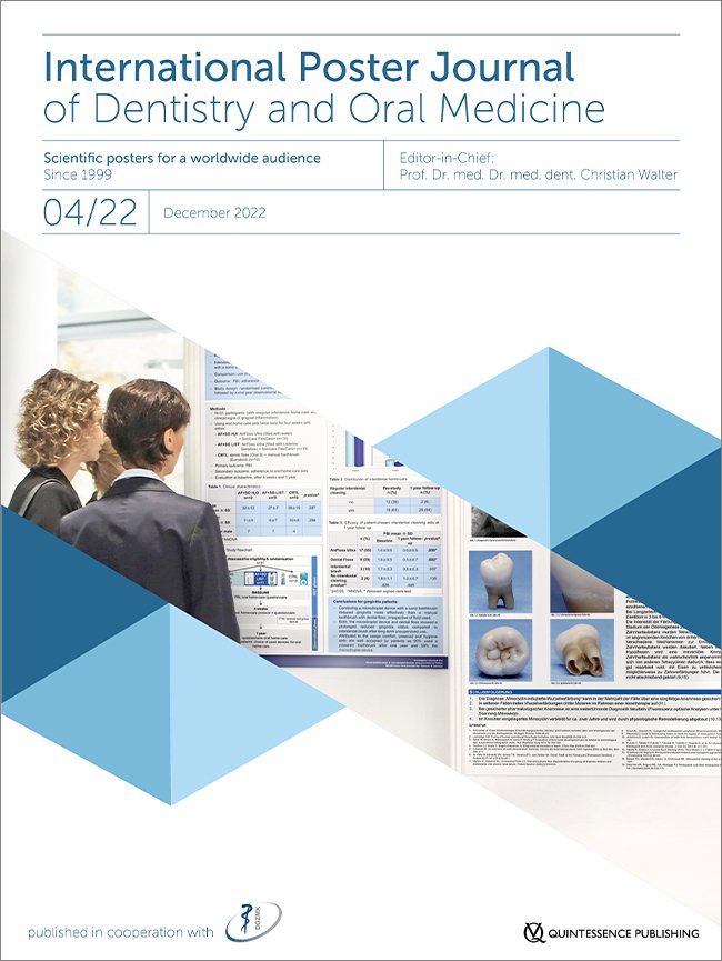 International Poster Journal of Dentistry and Oral Medicine, 4/2022