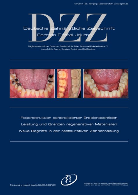 Deutsche Zahnärztliche Zeitschrift, 12/2014