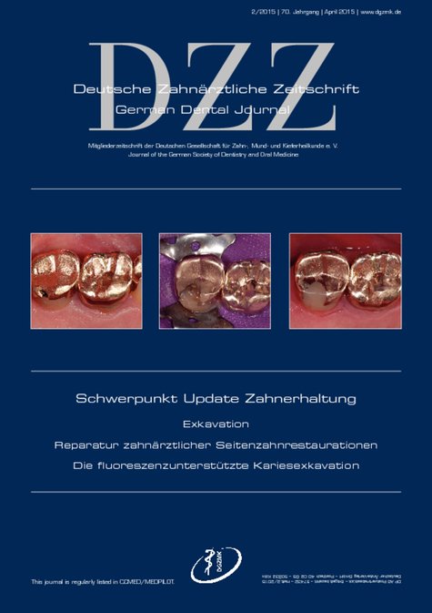 Deutsche Zahnärztliche Zeitschrift, 2/2015