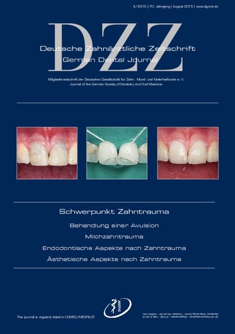 Deutsche Zahnärztliche Zeitschrift, 4/2015