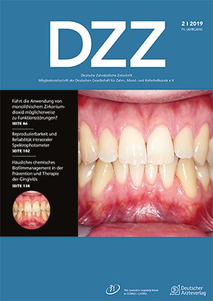 Deutsche Zahnärztliche Zeitschrift, 2/2019