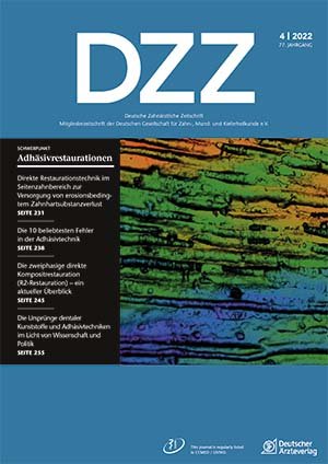 Deutsche Zahnärztliche Zeitschrift, 4/2022