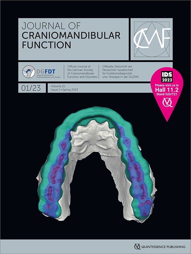 Journal of Craniomandibular Function, 1/2023