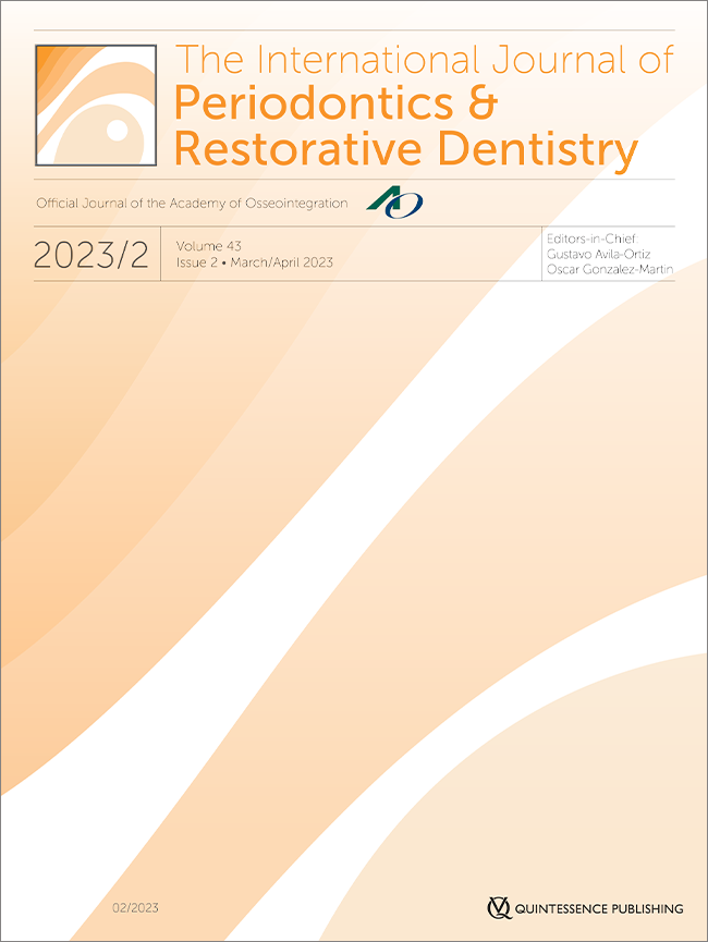 International Journal of Periodontics & Restorative Dentistry, 2/2023