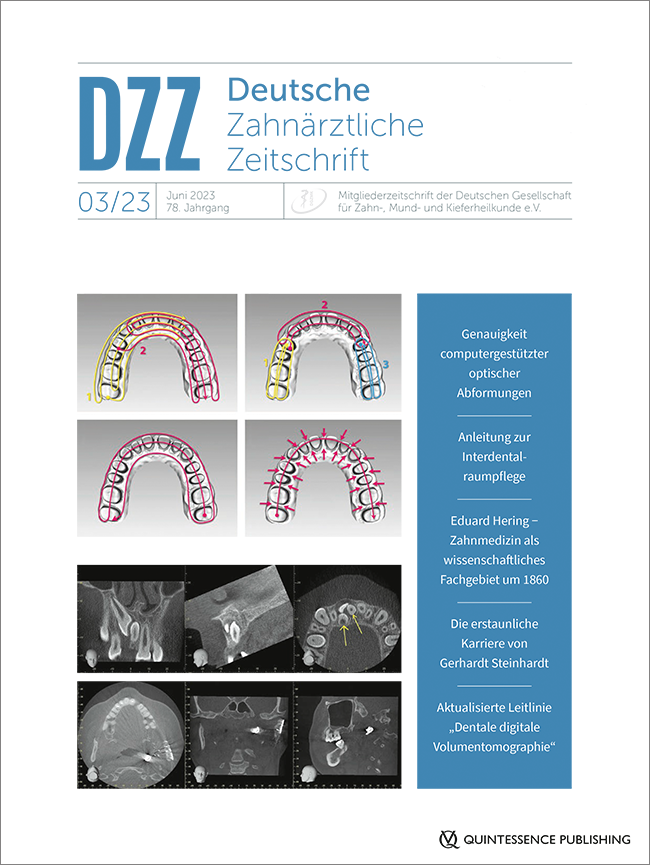 Deutsche Zahnärztliche Zeitschrift, 3/2023