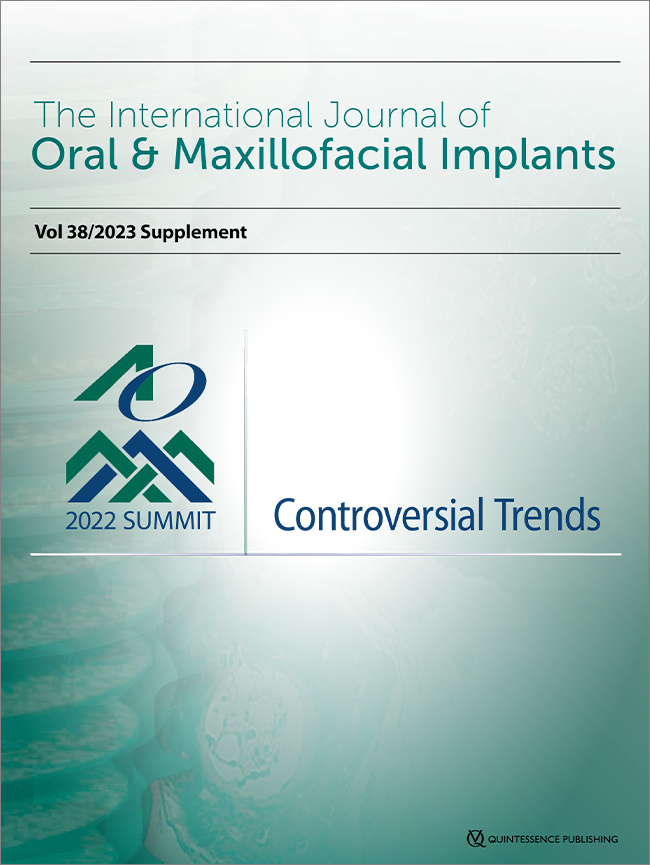 The International Journal of Oral & Maxillofacial Implants, 7/2023