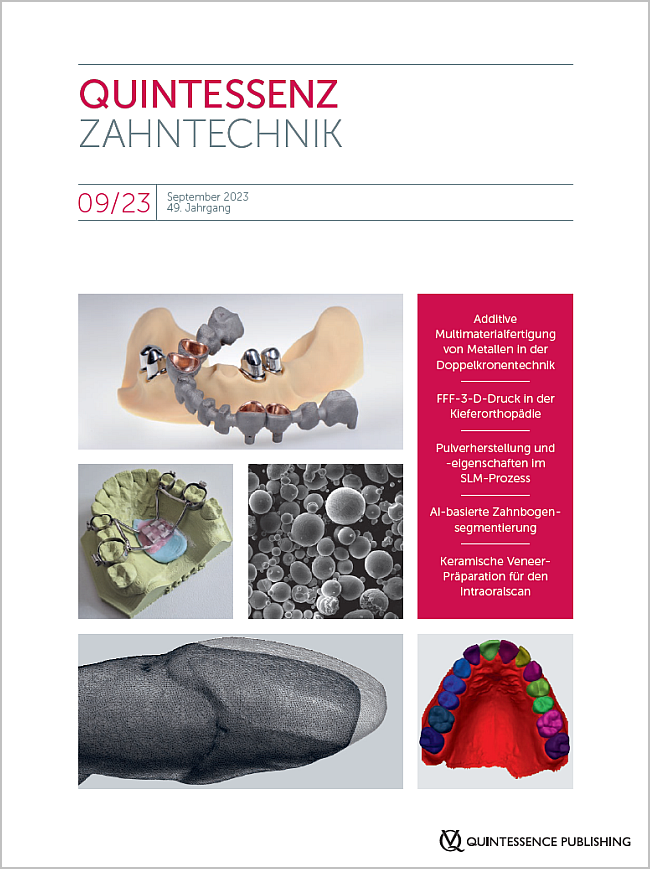 QZ - Quintessenz Zahntechnik, 9/2023