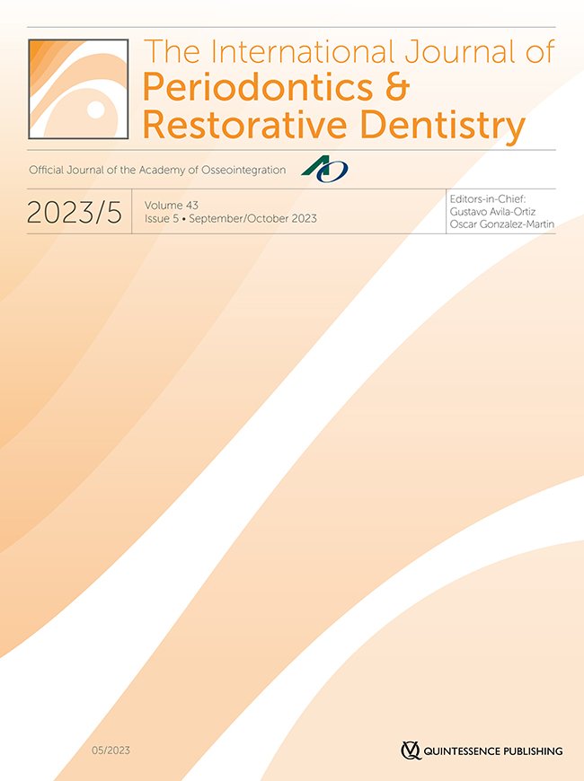 International Journal of Periodontics & Restorative Dentistry, 5/2023