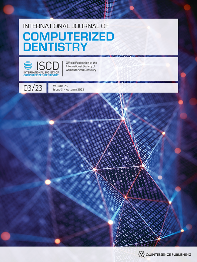 International Journal of Computerized Dentistry, 3/2023