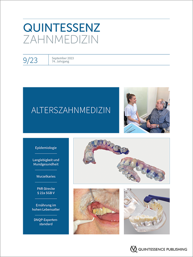 Quintessenz Zahnmedizin, 9/2023