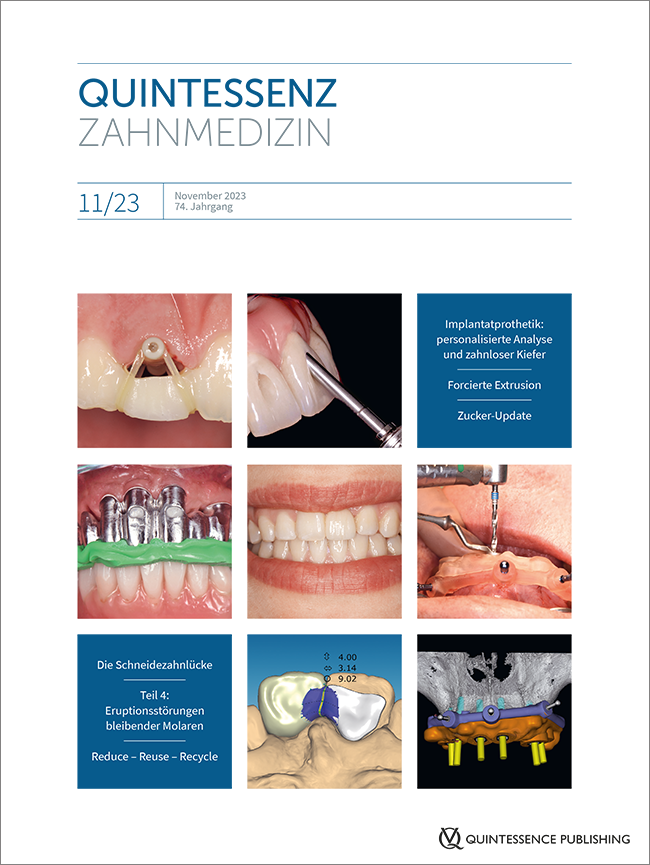 Quintessenz Zahnmedizin, 11/2023
