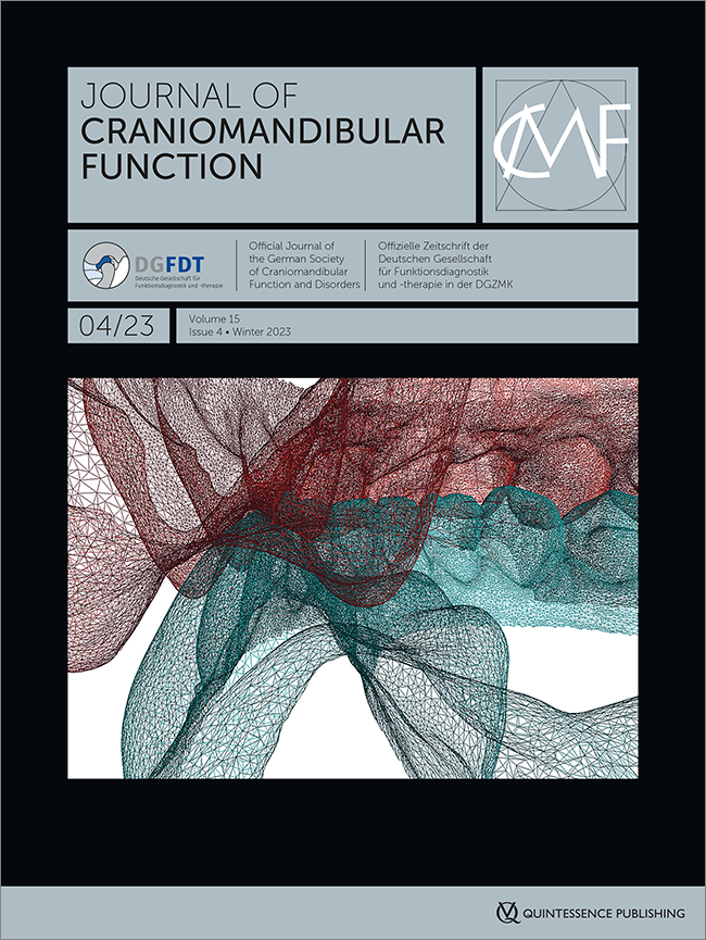 Journal of Craniomandibular Function, 4/2023