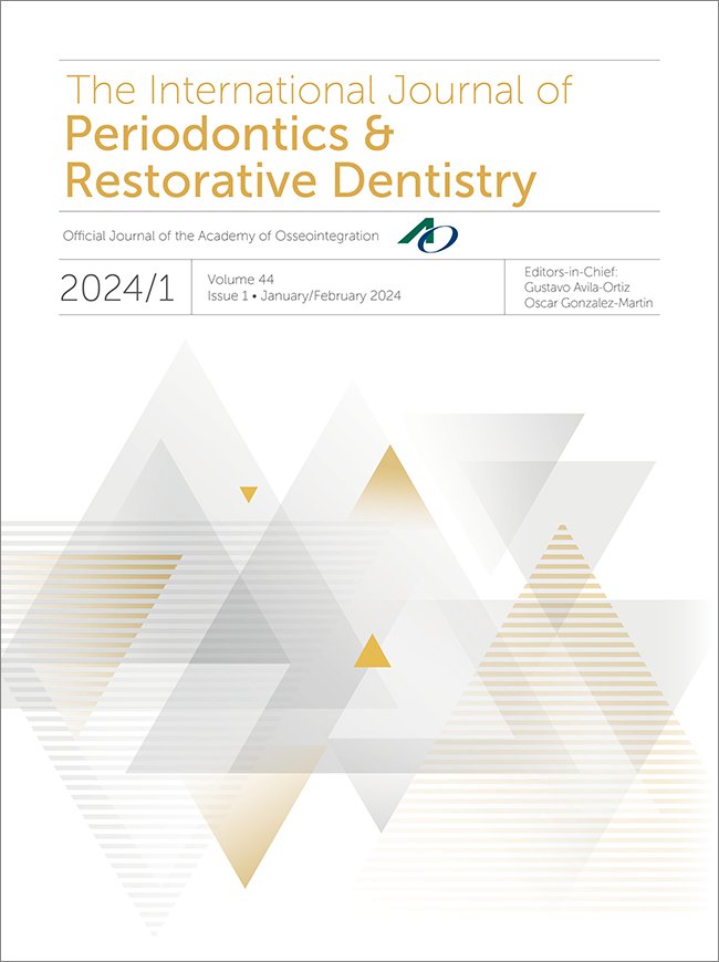 International Journal of Periodontics & Restorative Dentistry, 1/2024