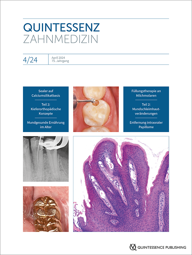 Quintessenz Zahnmedizin, 4/2024