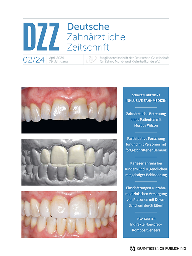 Deutsche Zahnärztliche Zeitschrift, 2/2024