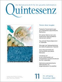 Quintessenz Zahnmedizin, 11/2004