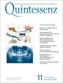 Quintessenz Zahnmedizin, 11/2006