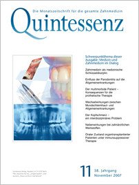 Quintessenz Zahnmedizin, 11/2007