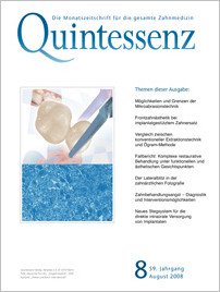 Quintessenz Zahnmedizin, 8/2008