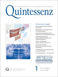 Quintessenz Zahnmedizin, 1/2009