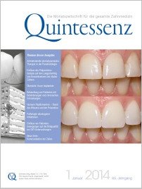Quintessenz Zahnmedizin, 1/2014