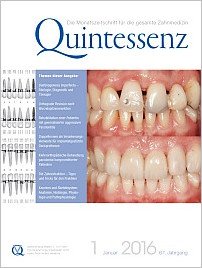 Quintessenz Zahnmedizin, 1/2016