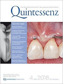 Quintessenz Zahnmedizin, 4/2018