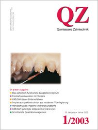 QZ - Quintessenz Zahntechnik, 1/2003