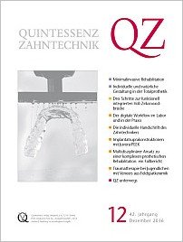 QZ - Quintessenz Zahntechnik, 12/2016