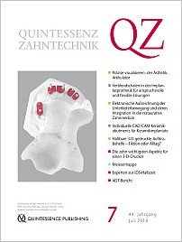 QZ - Quintessenz Zahntechnik, 7/2018