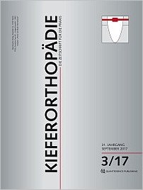 Kieferorthopädie, 3/2017