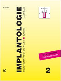 Implantologie, 2/2003