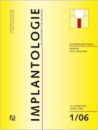 Implantologie, 1/2006