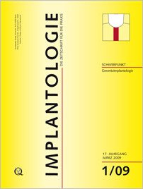 Implantologie, 1/2009