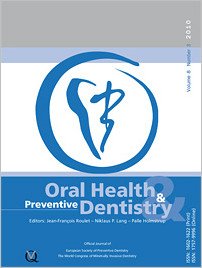 Oral Health and Preventive Dentistry, 3/2010