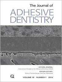 The Journal of Adhesive Dentistry, 1/2016