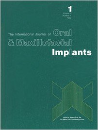 The International Journal of Oral & Maxillofacial Implants, 1/1990